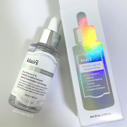 フレッシュリージュースドビタミンドロップ(35ml)/Klairs/美容液を使ったクチコミ(1枚目)
