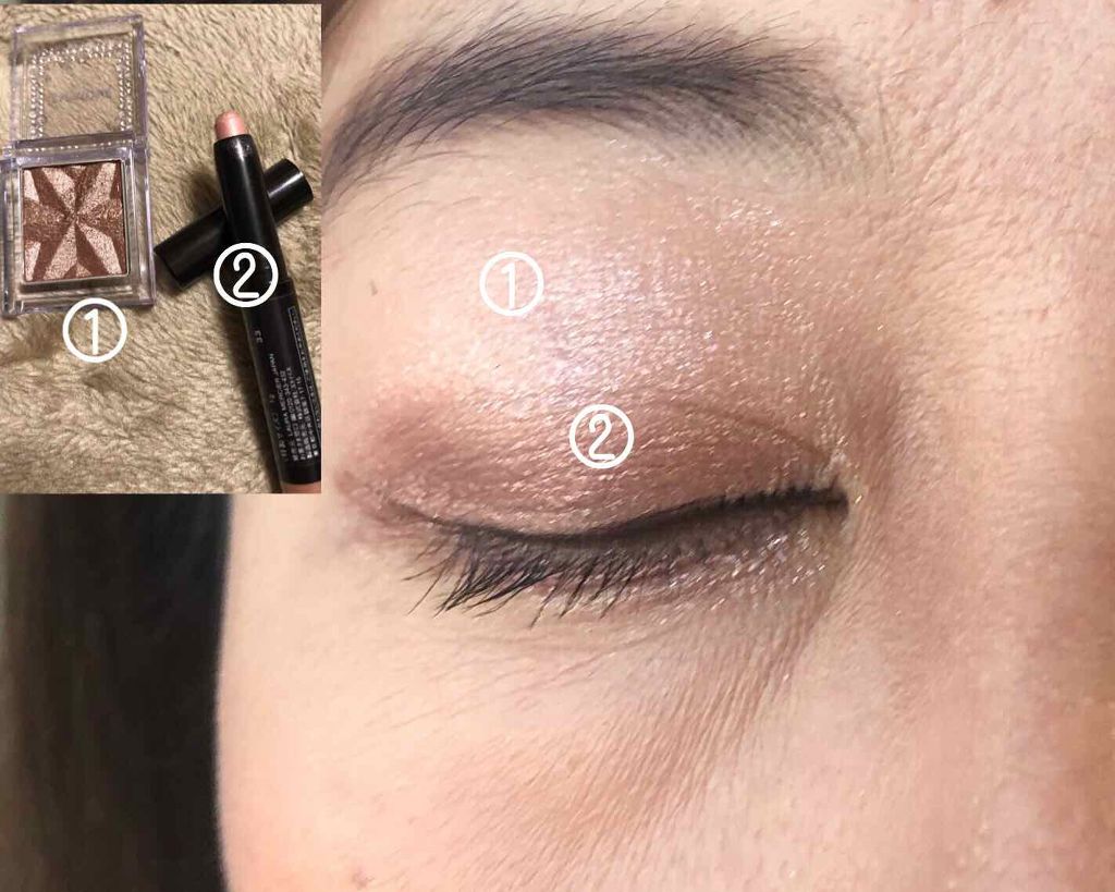 セレクト アイカラー Ｎ/ESPRIQUE/単色アイシャドウを使ったクチコミ（2枚目）