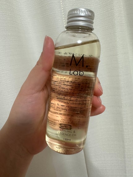 スタイリング&エッセンスオイル/M.lab/その他スタイリングを使ったクチコミ(1枚目)