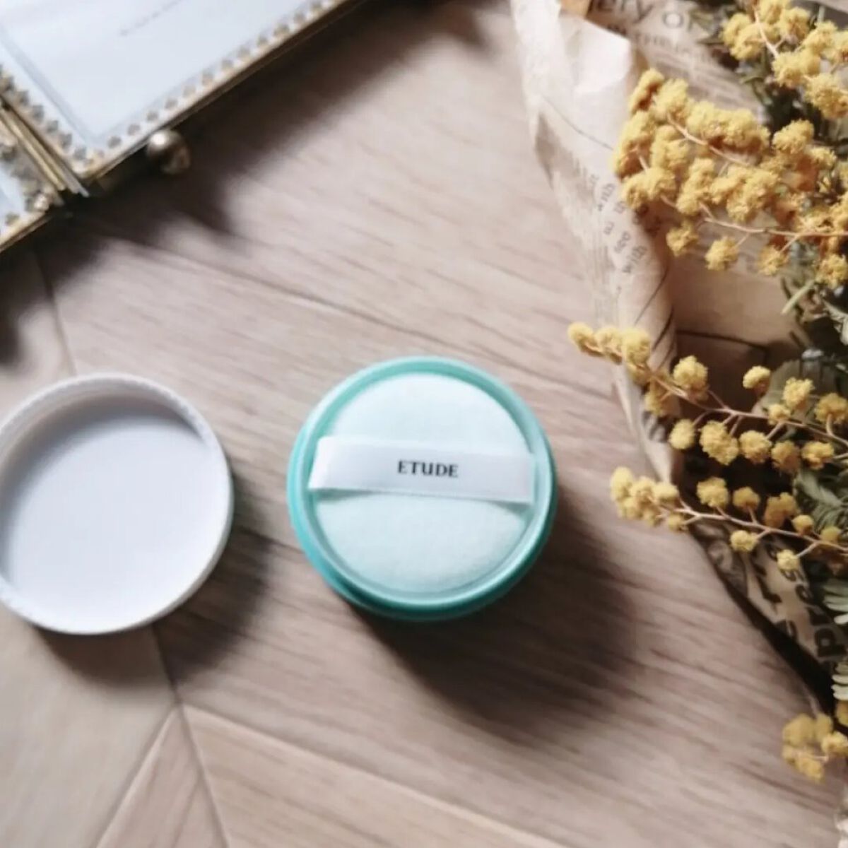 Zセバムドライングパウダー/ETUDE/フェイスパウダーを使ったクチコミ（2枚目）