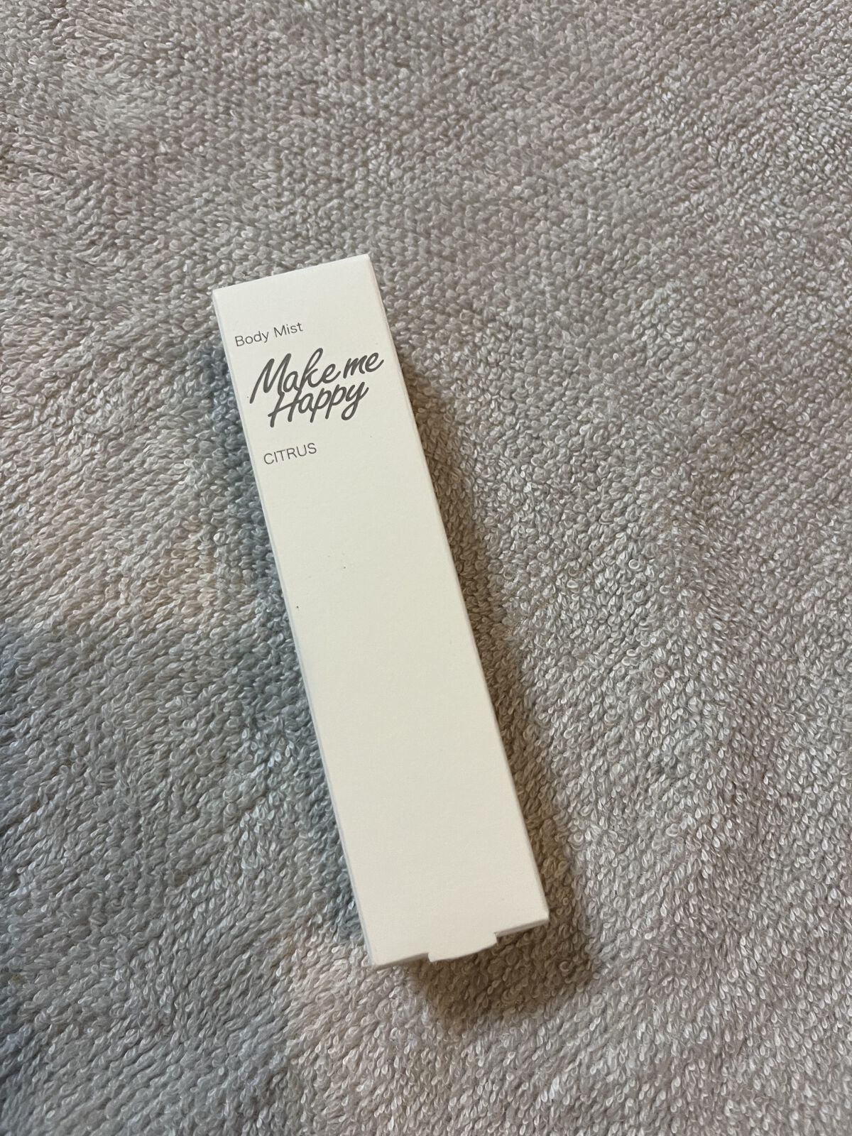 メイクミーハッピー ボディミスト CITRUS/キャンメイク/香水を使ったクチコミ（1枚目）