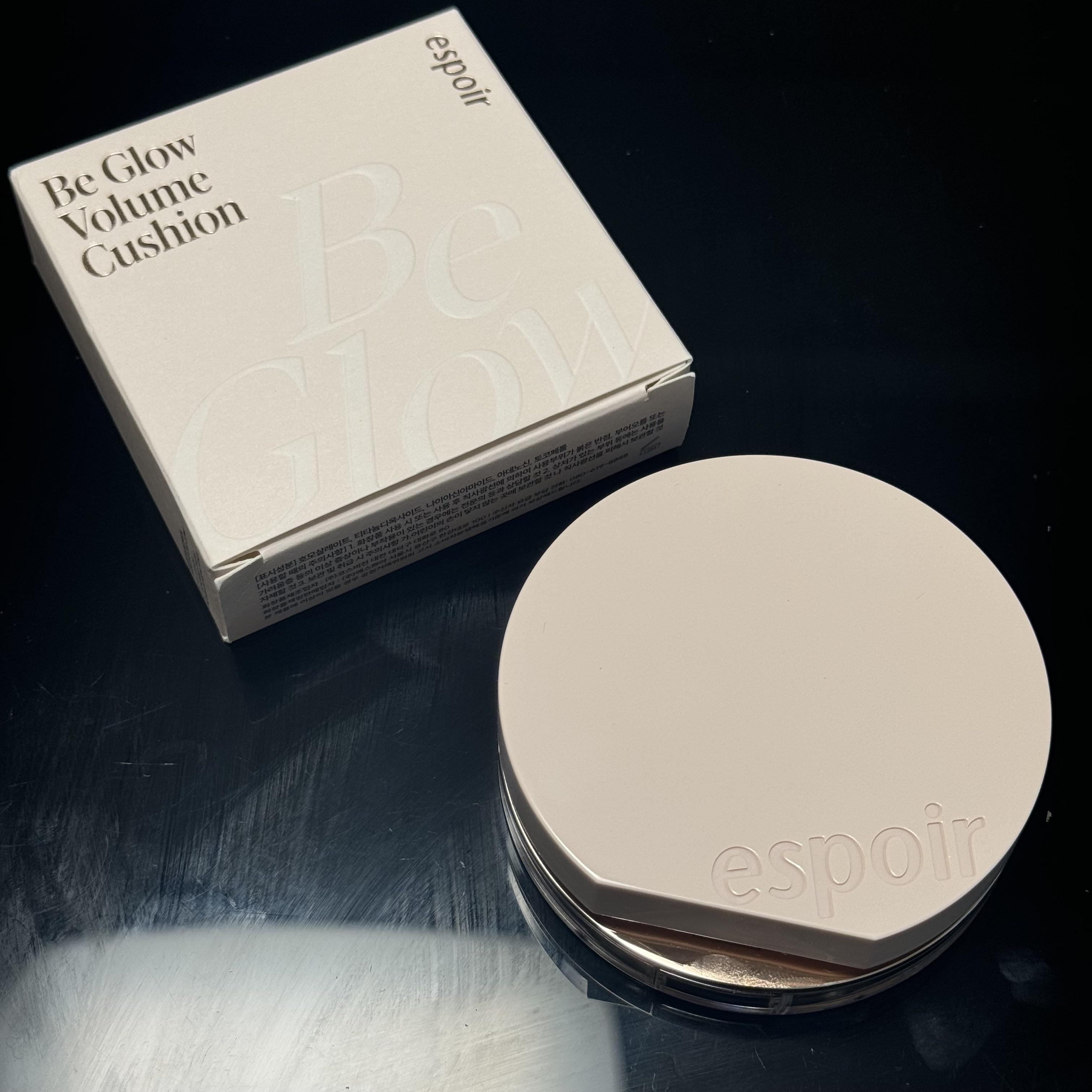 エスポア ビーグロー ボリュームクッション/espoir/クッションファンデーションを使ったクチコミ（1枚目）