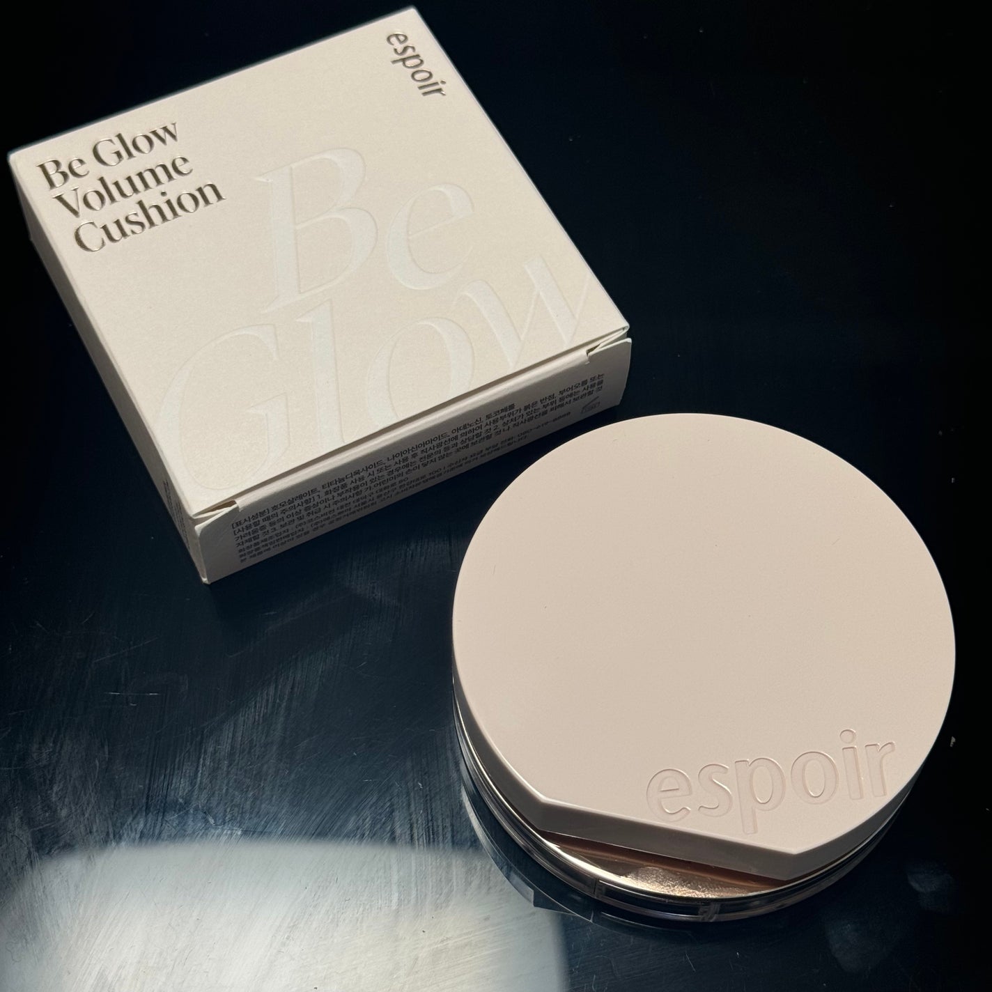 エスポア ビーグロー ボリュームクッション/espoir/クッションファンデーションを使ったクチコミ(1枚目)
