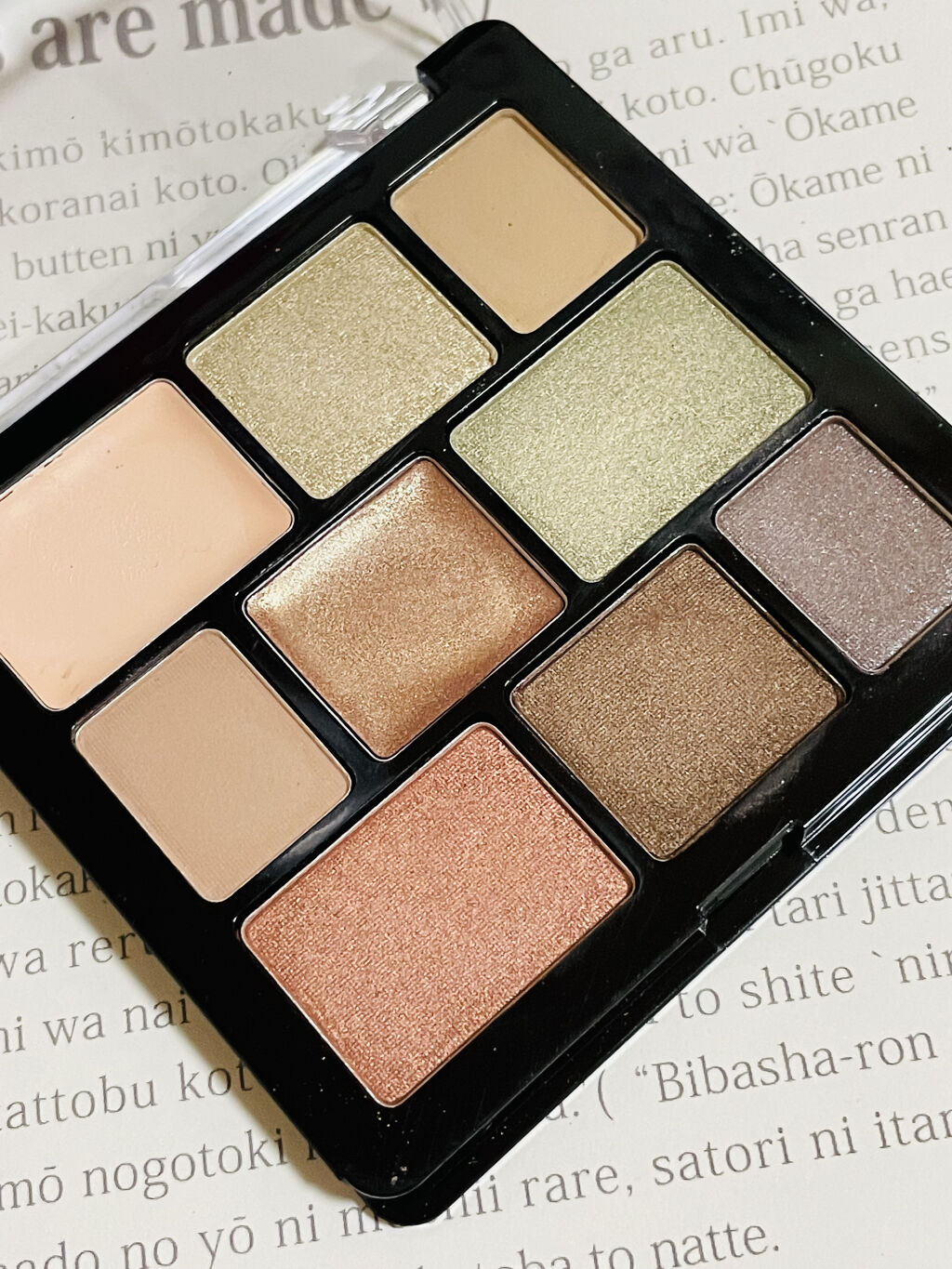 ムードアイシャドウパレット/GENE TOKYO/アイシャドウパレットを使ったクチコミ（2枚目）