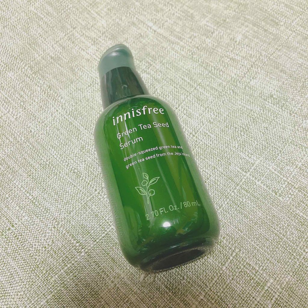 グリーンティーシード セラム/innisfree/美容液を使ったクチコミ（2枚目）