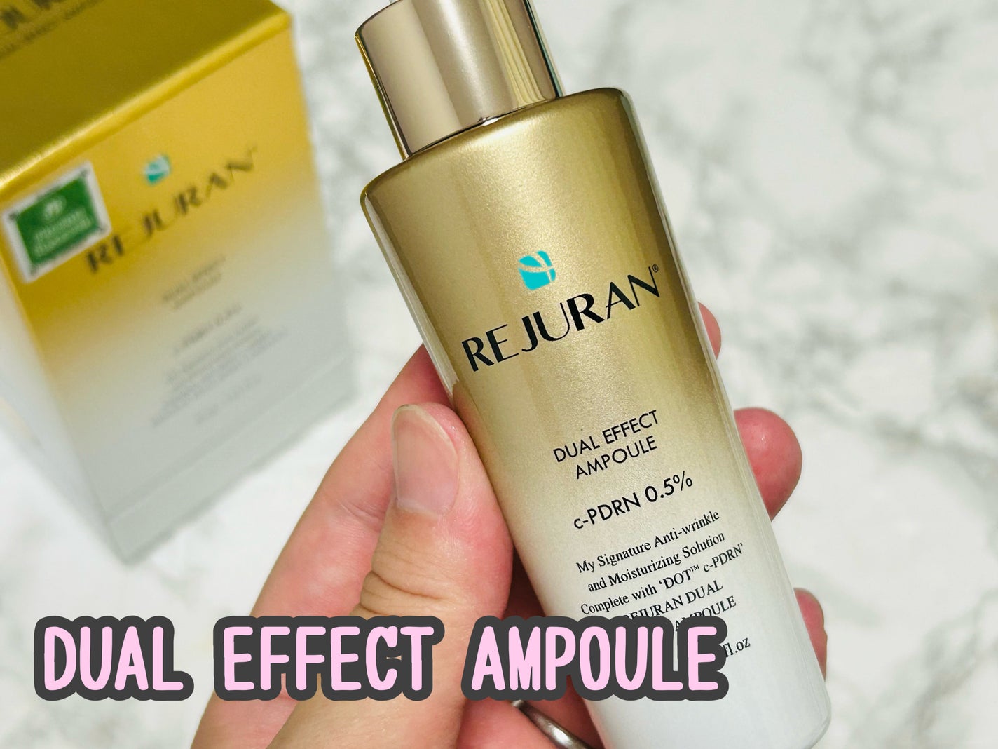 デュアル エフェクト アンプル/REJURAN COSMETICS/美容液を使ったクチコミ(1枚目)