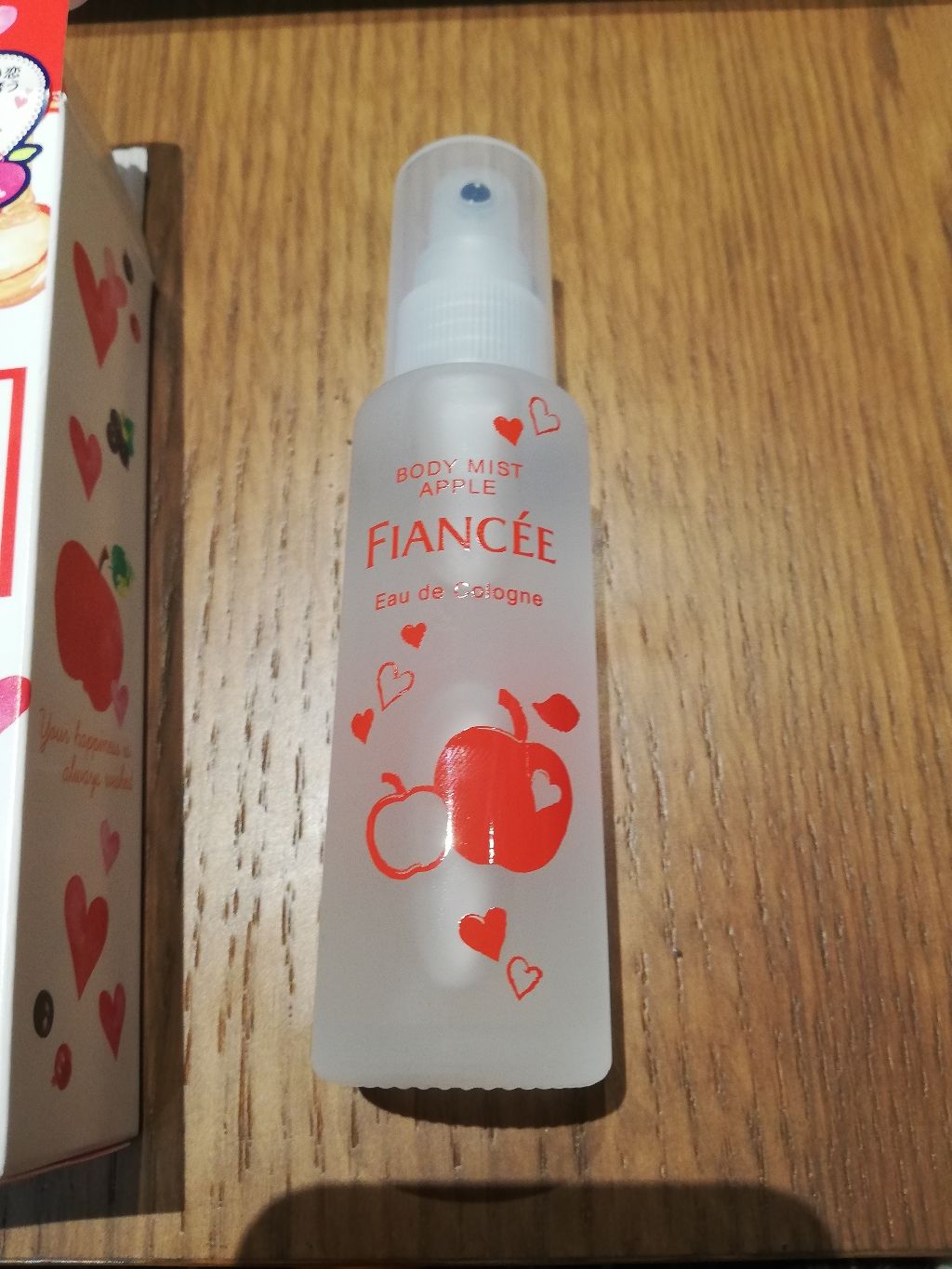 ボディミスト 恋りんごの香り/フィアンセ/香水(レディース)を使ったクチコミ(2枚目)