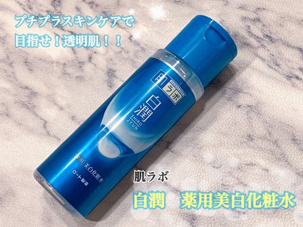 白潤 薬用美白化粧水/肌ラボ/化粧水を使ったクチコミ(1枚目)