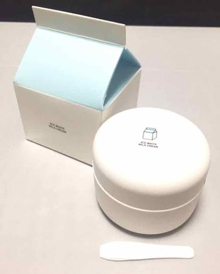 WHITE MILK CREAM/3CE/フェイスクリームを使ったクチコミ(1枚目)
