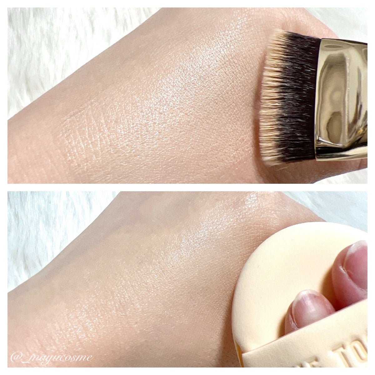 101B ベイビータスカー/THE TOOL LAB/メイクブラシを使ったクチコミ(4枚目)