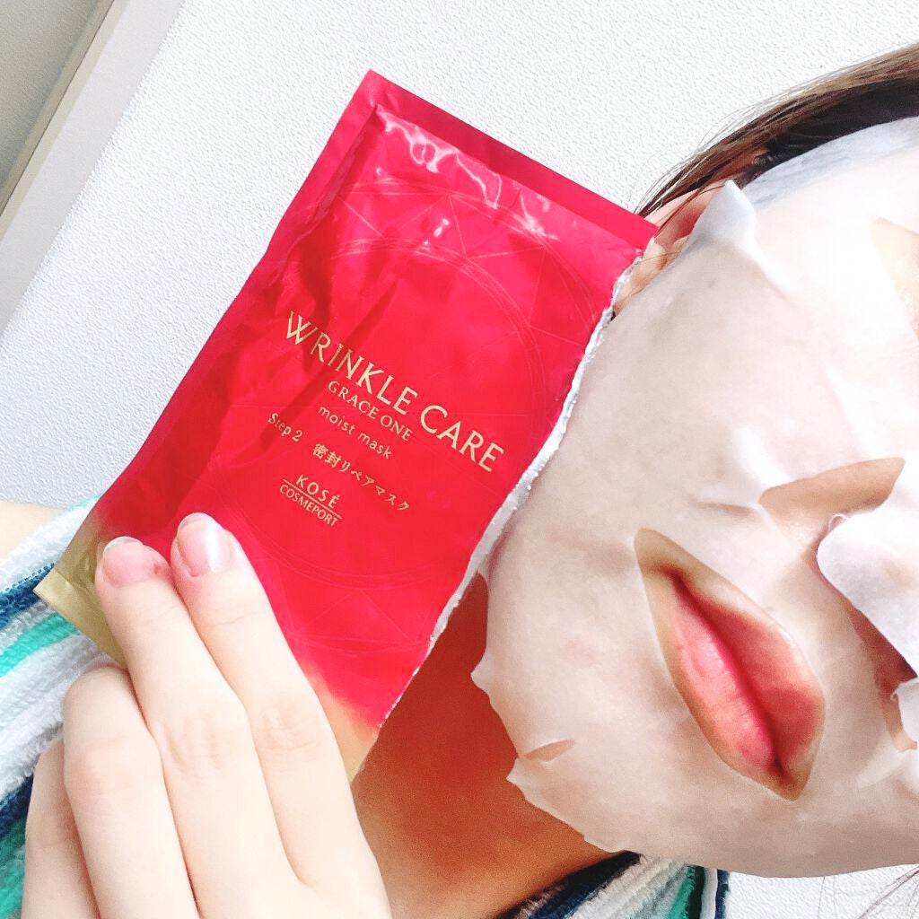 リンクルケア Wコンセントレートマスク/グレイスワン/シートマスク・パックを使ったクチコミ(6枚目)