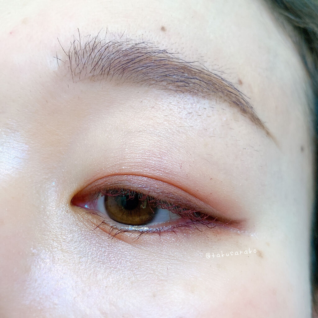 アイブロウ カラーマスカラ 05 ディープパープル/Amplitude/眉マスカラを使ったクチコミ（3枚目）