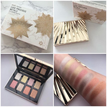 リュクス プレシャス メタルズ アイシャドウ パレット/BOBBI BROWN/アイシャドウパレットを使ったクチコミ(2枚目)