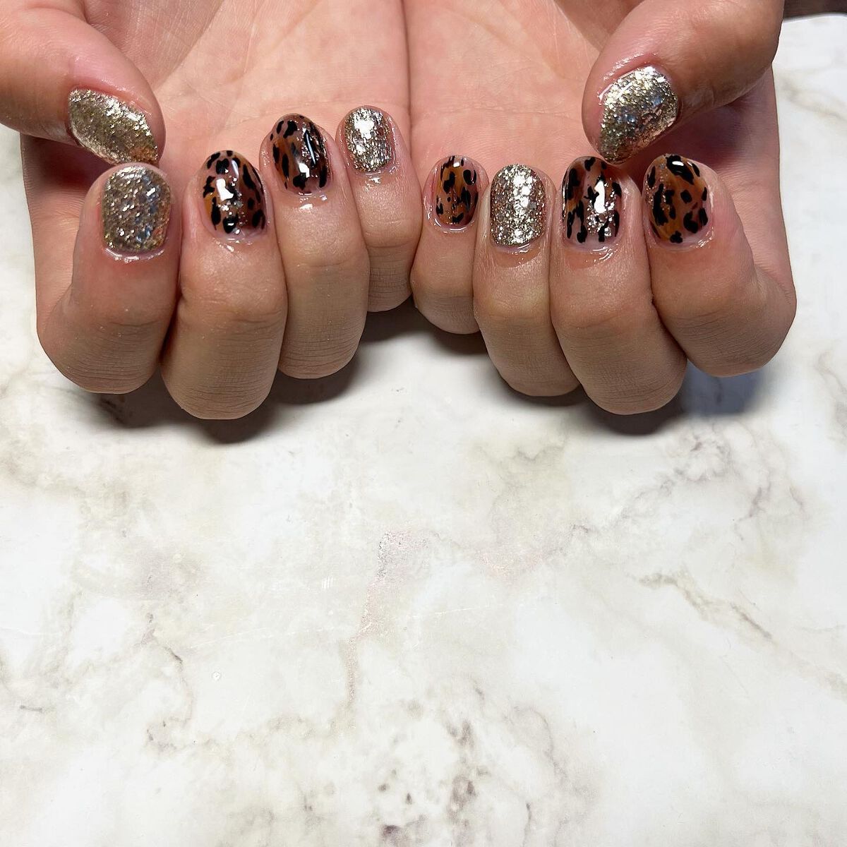 cst on LIPS 「☑︎デザイン自由コース6.000円#leopardnails#..」(2枚目)