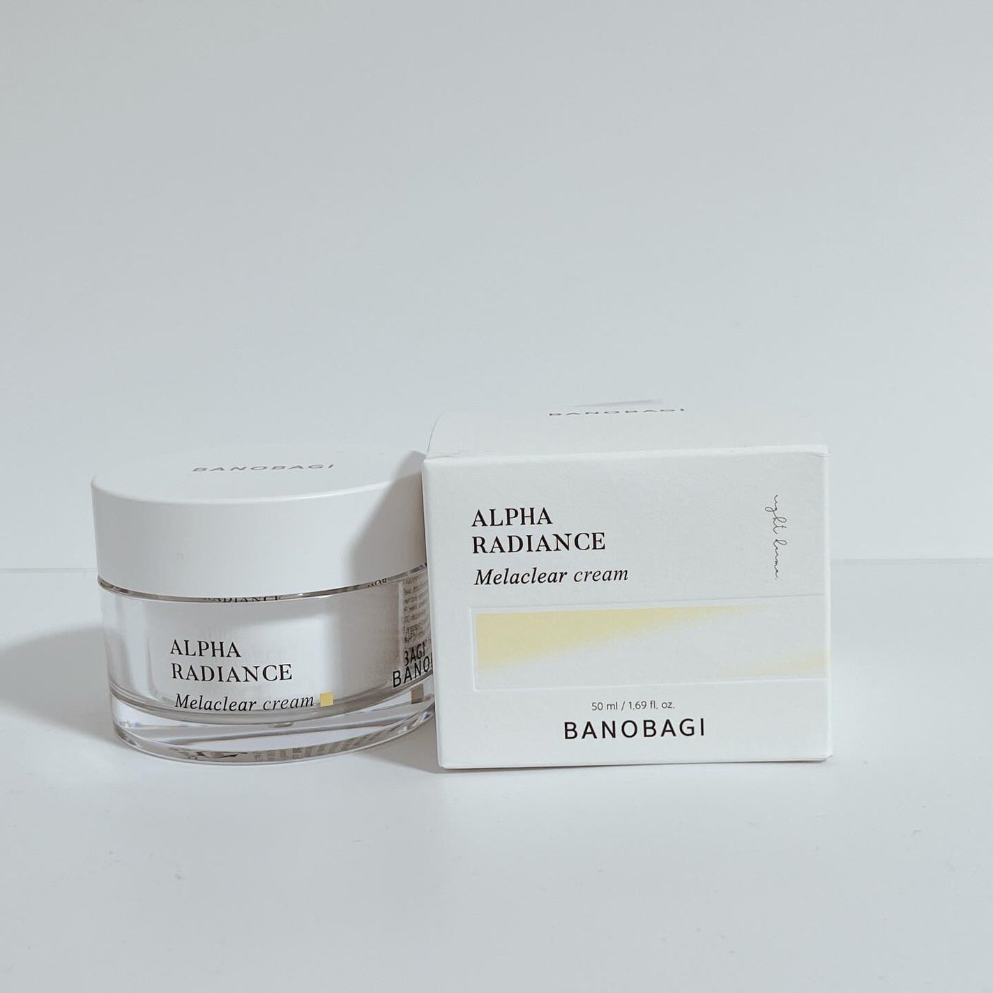 アルファラディアンスメラクリア クリーム/BANOBAGI/フェイスクリームを使ったクチコミ(4枚目)