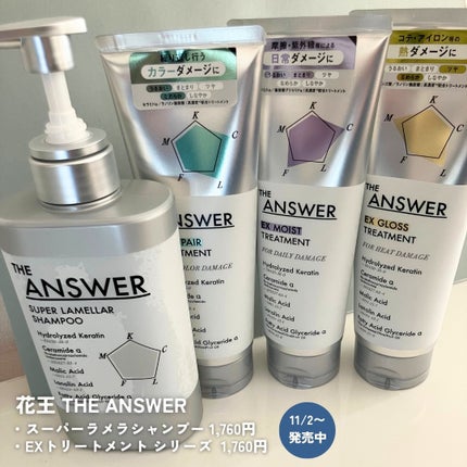 THE ANSWER スーパーラメラシャンプー/THE ANSWER/市販シャンプーを使ったクチコミ(4枚目)