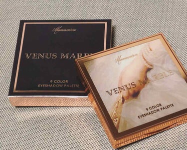 VenusMarble 9色アイシャドウパレット Mammonism(マンモニズム)/Venus Marble/アイシャドウパレットを使ったクチコミ（1枚目）