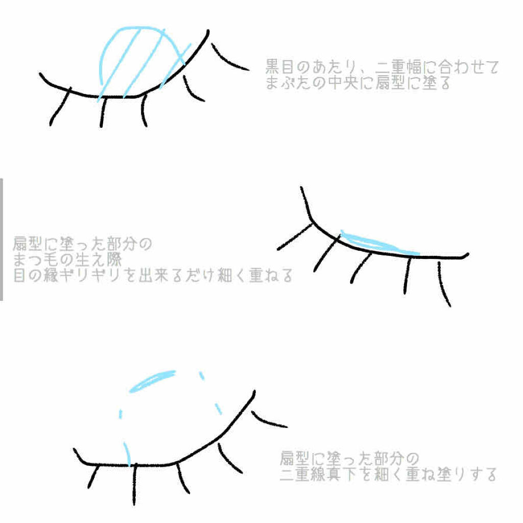 リアルダブルアイリッド/K-パレット/二重まぶた用アイテムを使ったクチコミ（2枚目）