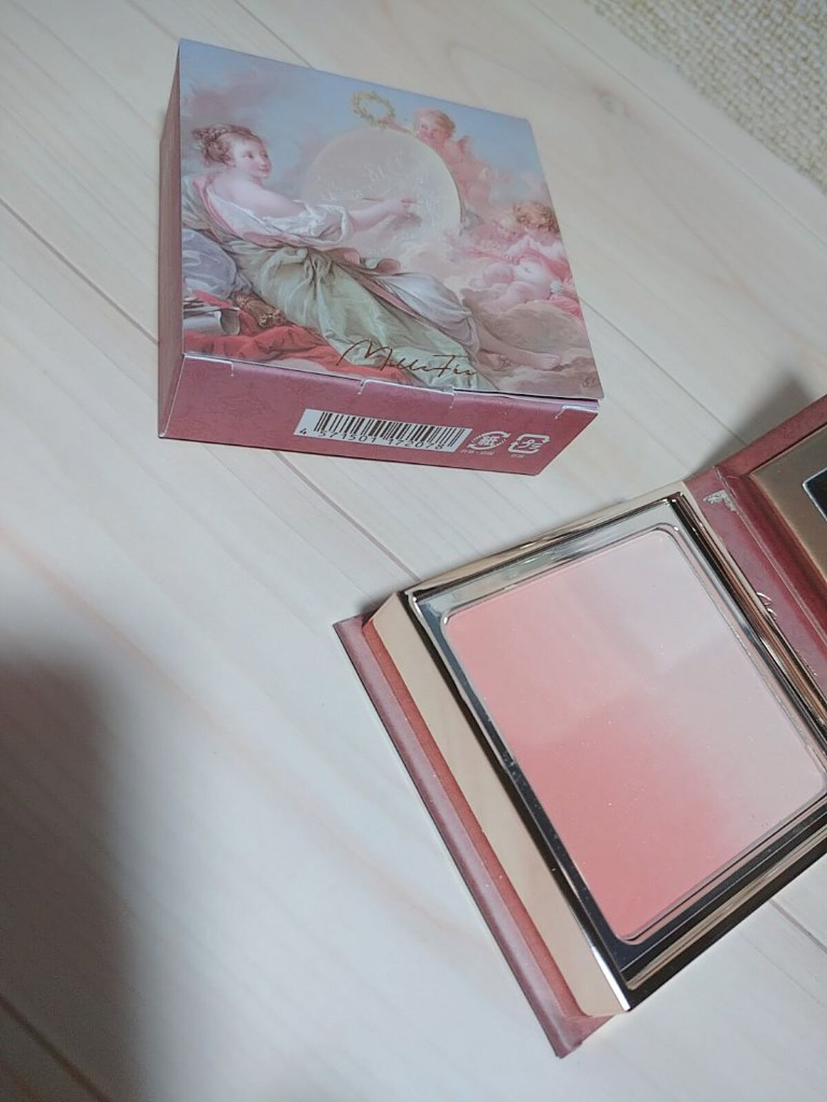 天使の絵画チーク 02 絵画の寓意/MilleFée/パウダーチークを使ったクチコミ（1枚目）