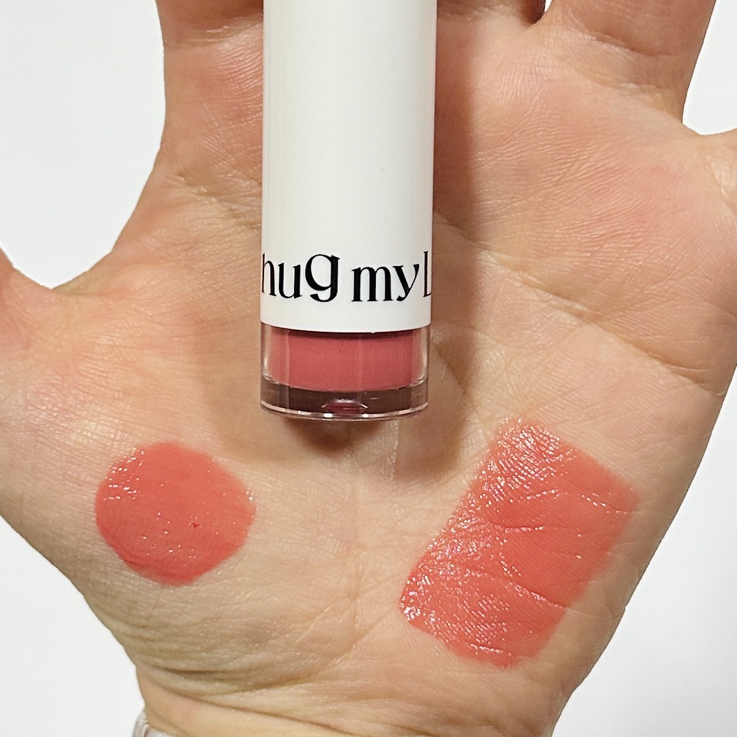 アップトゥーミー　ハグマイリップ　カラーロックプランパー/up2me/リッププランパーを使ったクチコミ（2枚目）