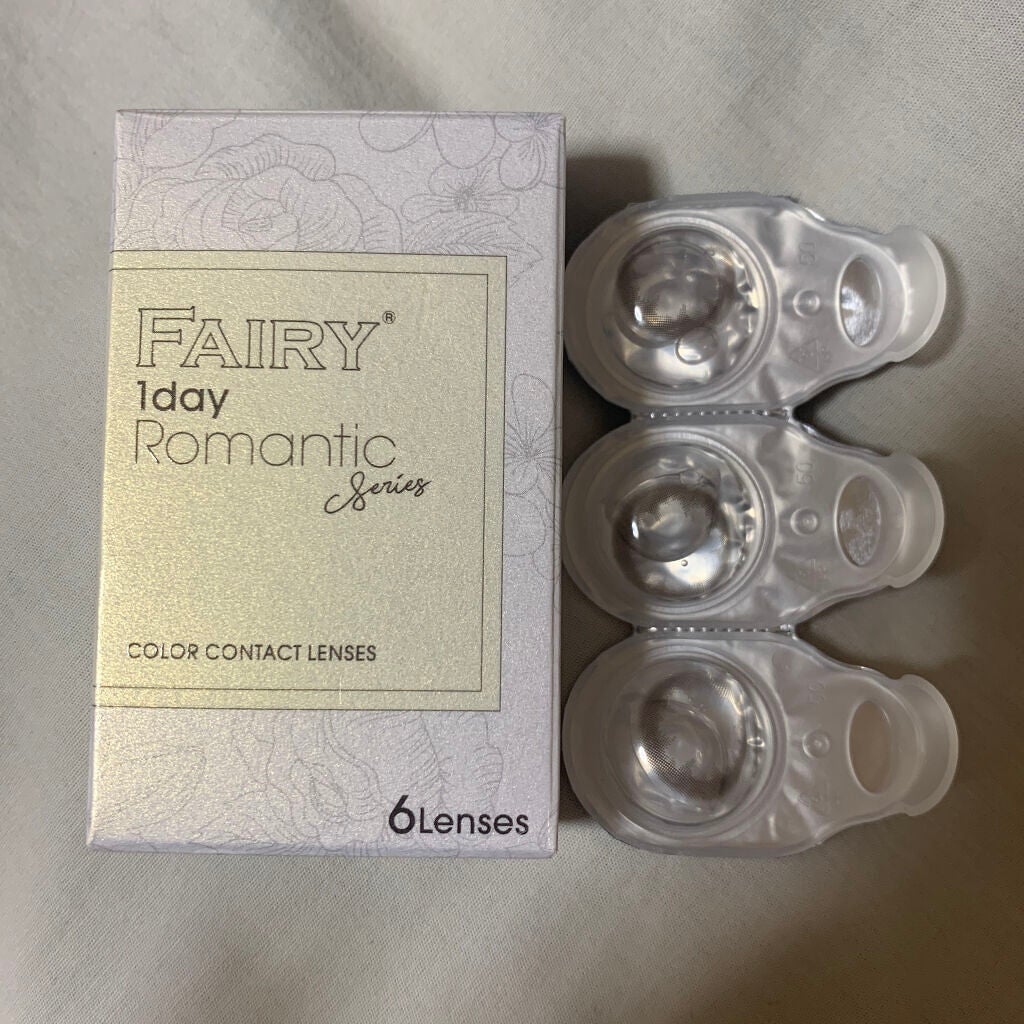 FAIRY1DAY Romantic series/FAIRY/ワンデー(1DAY)カラコンを使ったクチコミ(1枚目)