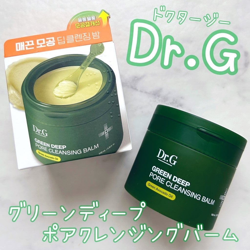 グリーンディープポアクレンジングバーム/Dr.G/クレンジングバームを使ったクチコミ(1枚目)