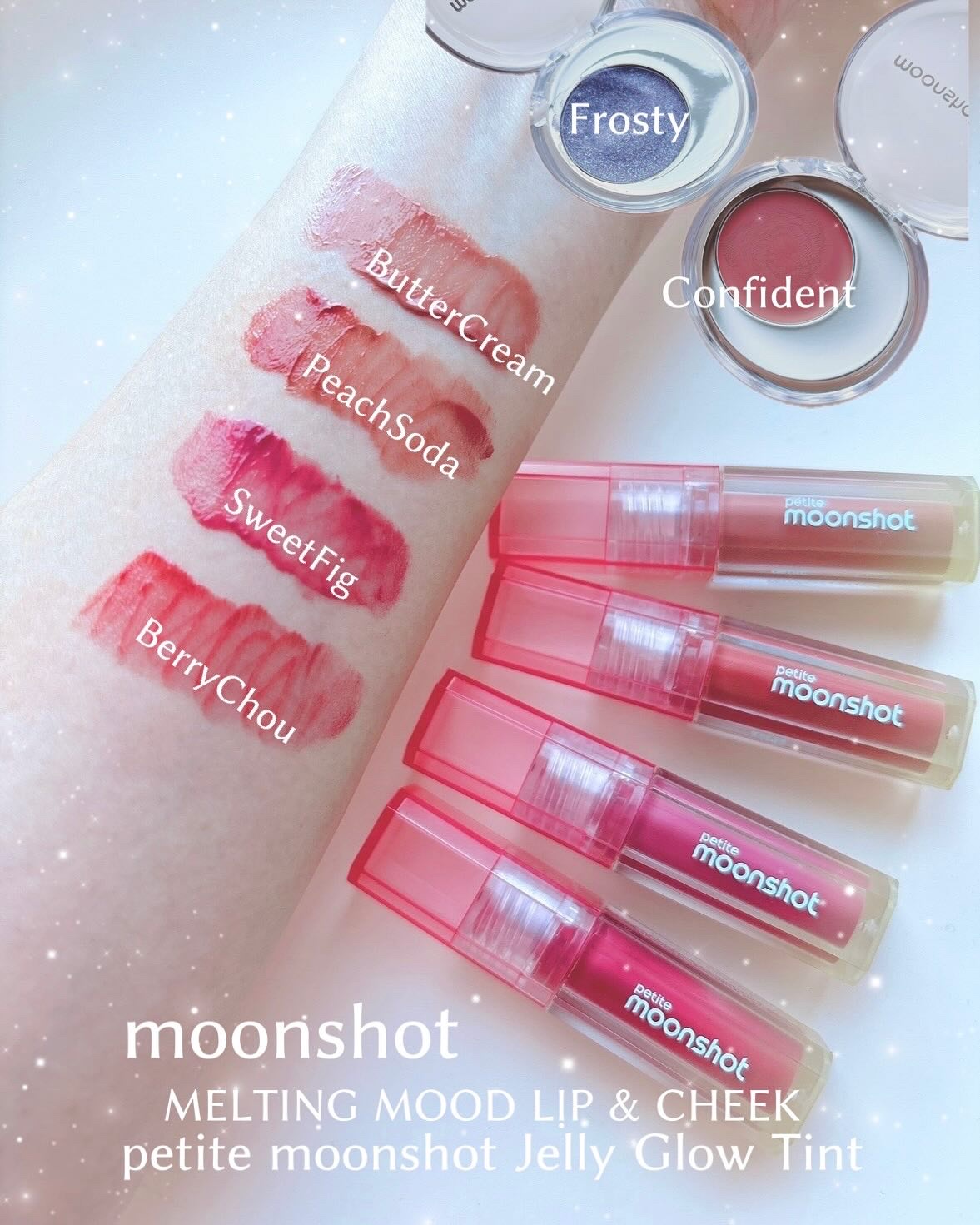 プチムーンショットジェリーグロウティント/moonshot/リップティントを使ったクチコミ（1枚目）