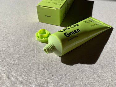 Cha Cha Charcoal Vegan Greentea Toothpaste/unpa/歯磨き粉を使ったクチコミ（1枚目）