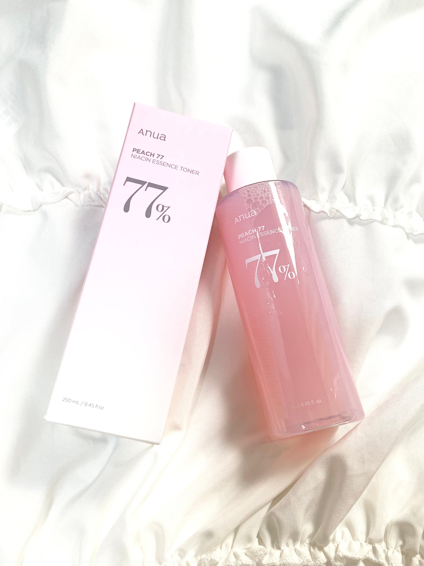 桃77%ナイアシンエッセンストナー 250ml/Anua/化粧水を使ったクチコミ(3枚目)