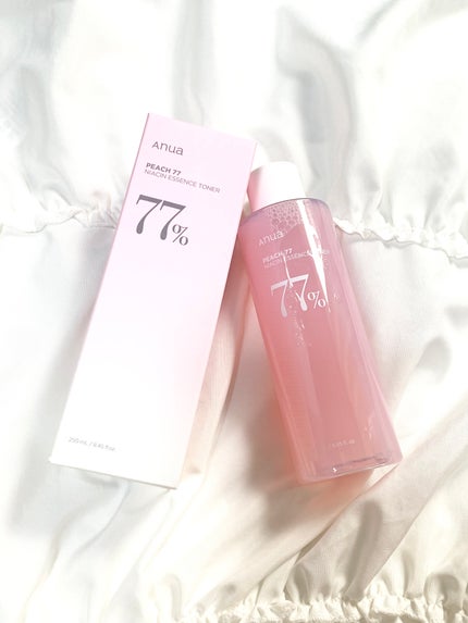 桃77%ナイアシンエッセンストナー 250ml/Anua/化粧水を使ったクチコミ(3枚目)