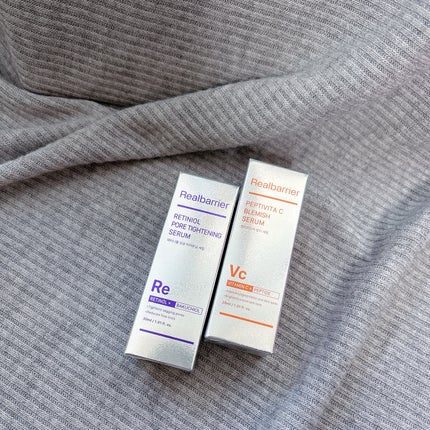 レチ二オールポアタイトニングセラム/Real Barrier/美容液を使ったクチコミ(2枚目)