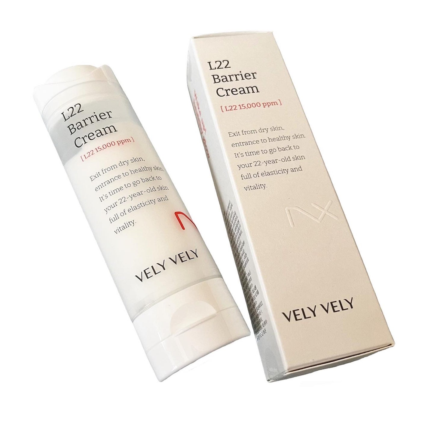 L22バリアクリーム/VELY VELY/フェイスクリームを使ったクチコミ(1枚目)