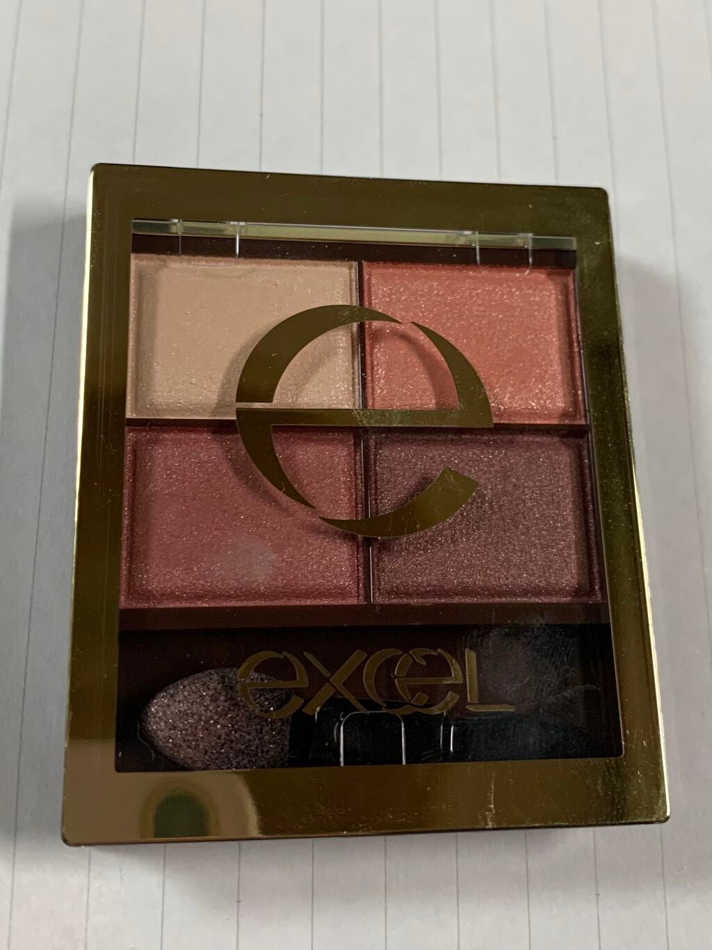 スキニーリッチシャドウ/excel/アイシャドウパレットを使ったクチコミ(2枚目)