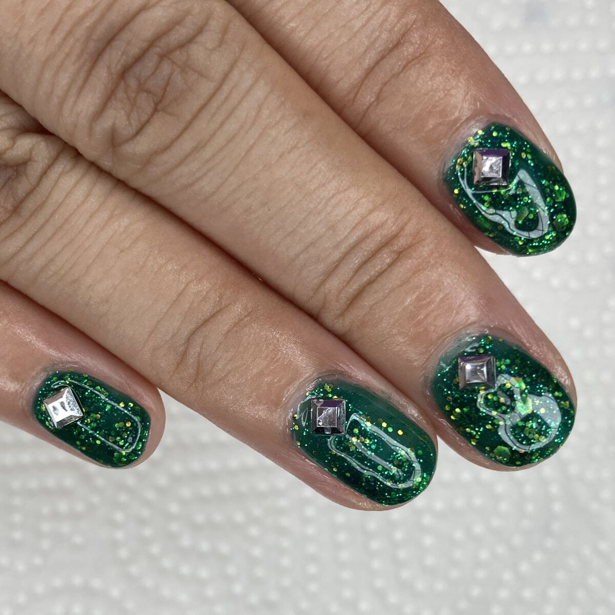 ジェルネイル（ライト対応）/セリア/ジェルネイルを使ったクチコミ（2枚目）