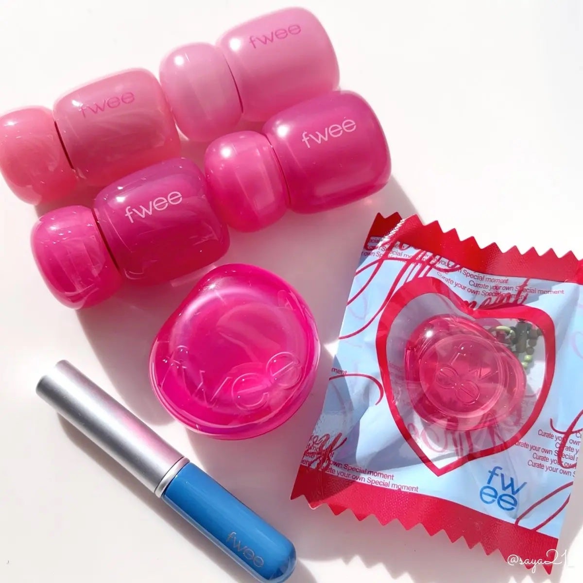 フィー リップアンドチーク グローイジェリーポット/fwee/リップグロスを使ったクチコミ(1枚目)