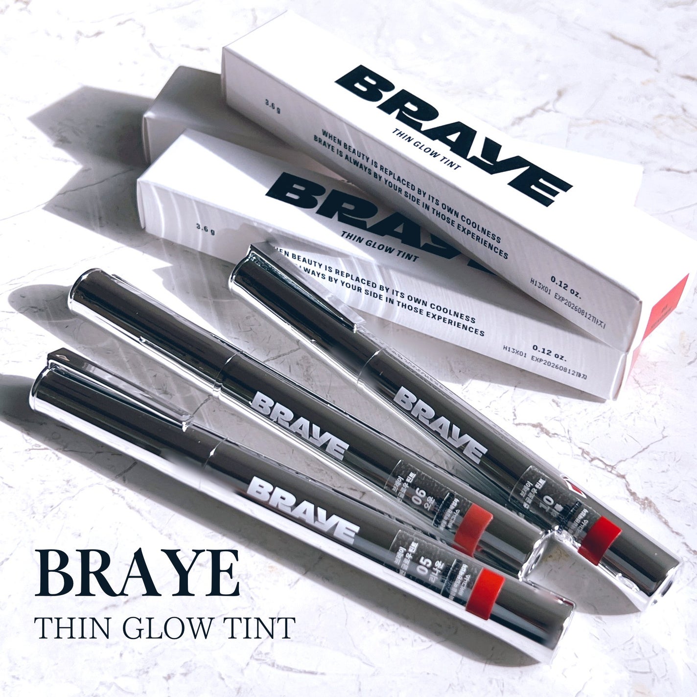 THIN GLOW TINT/BRAYE/口紅を使ったクチコミ(1枚目)