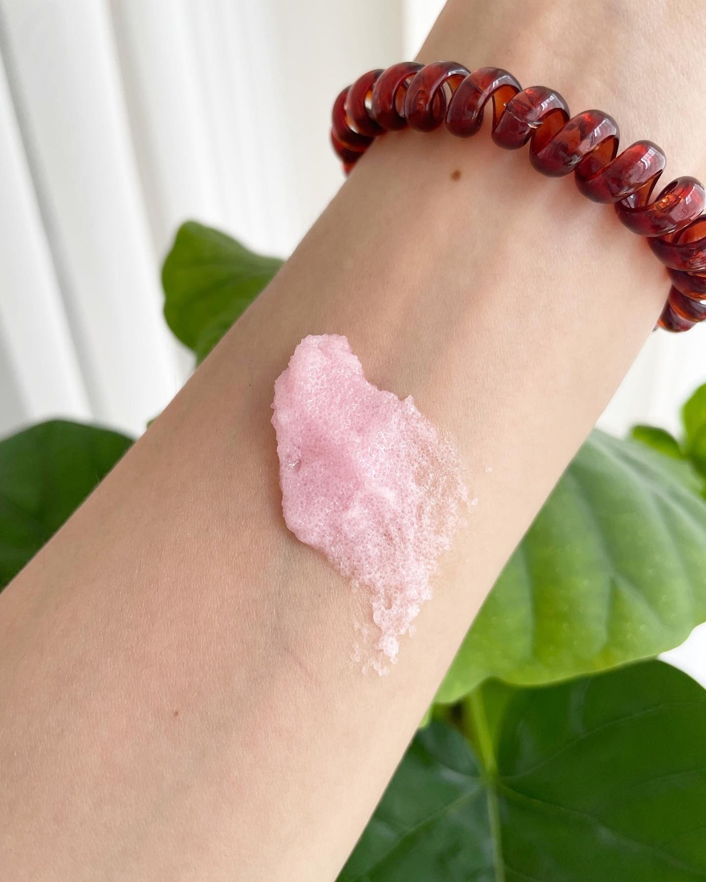 Q+Me スウィート ボム タラソ スクラブ/AGARISM/バストケア・ヒップケアを使ったクチコミ(4枚目)