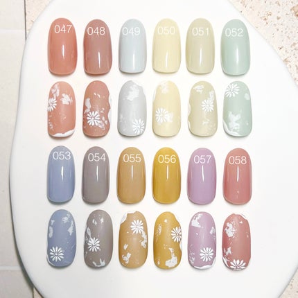 もふ on LIPS 「QUE様のジェルをお試しさせていただきました!頑張ったのでカラ..」(4枚目)