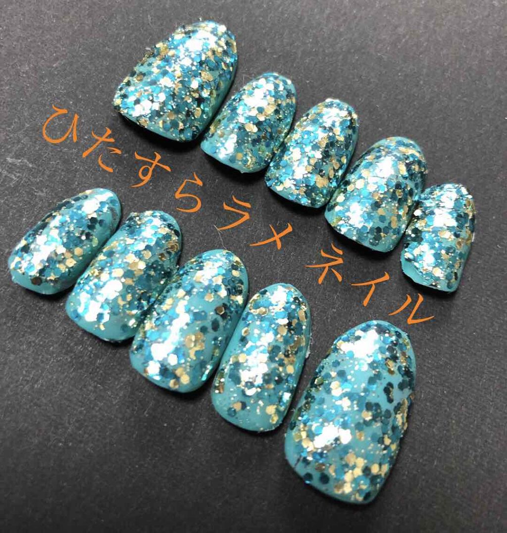 ITGグリッターネイル/DAISO/マニキュアを使ったクチコミ（1枚目）