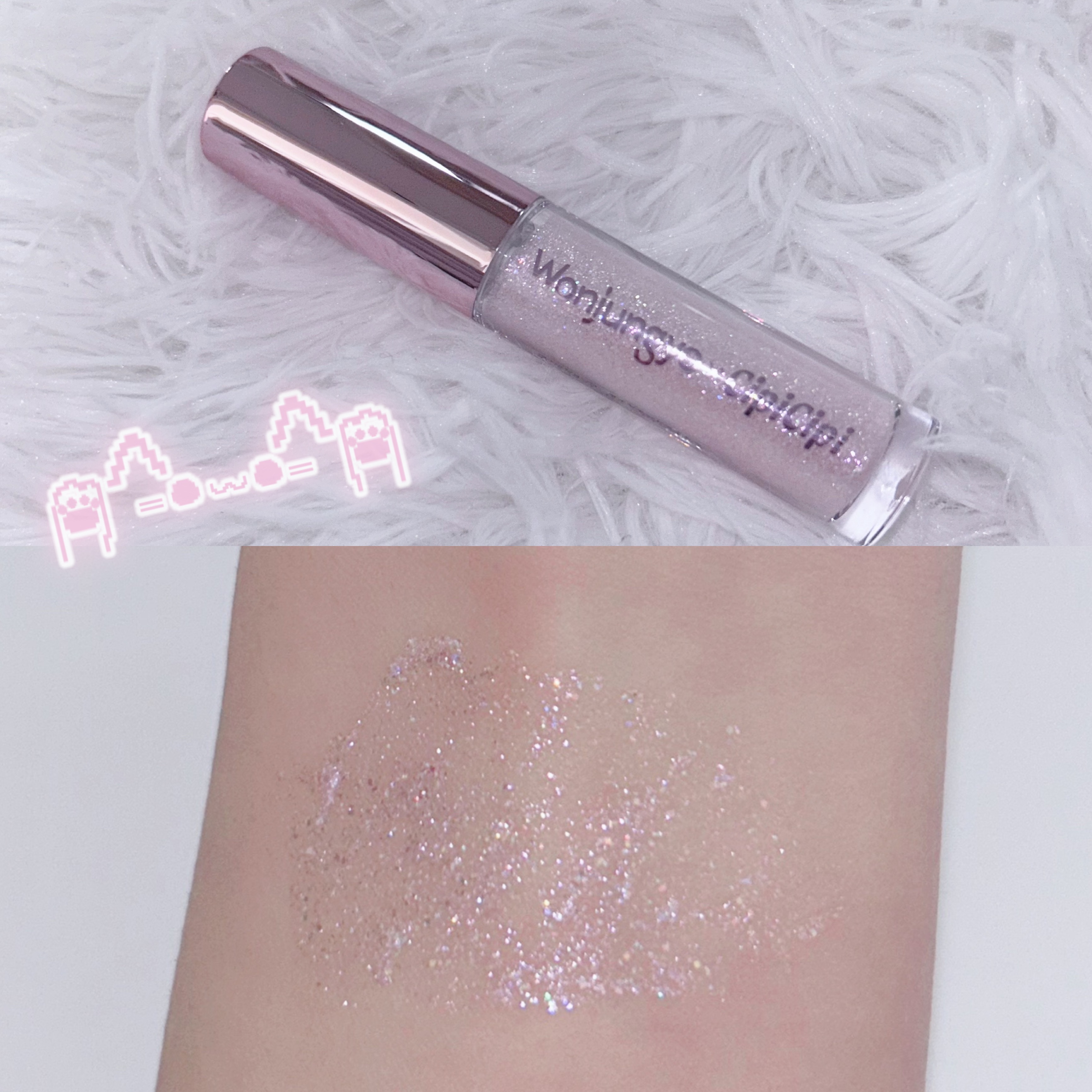 ウォンジョンヨ　ダイヤモンドライナー/Wonjungyo/リキッドアイシャドウを使ったクチコミ（2枚目）