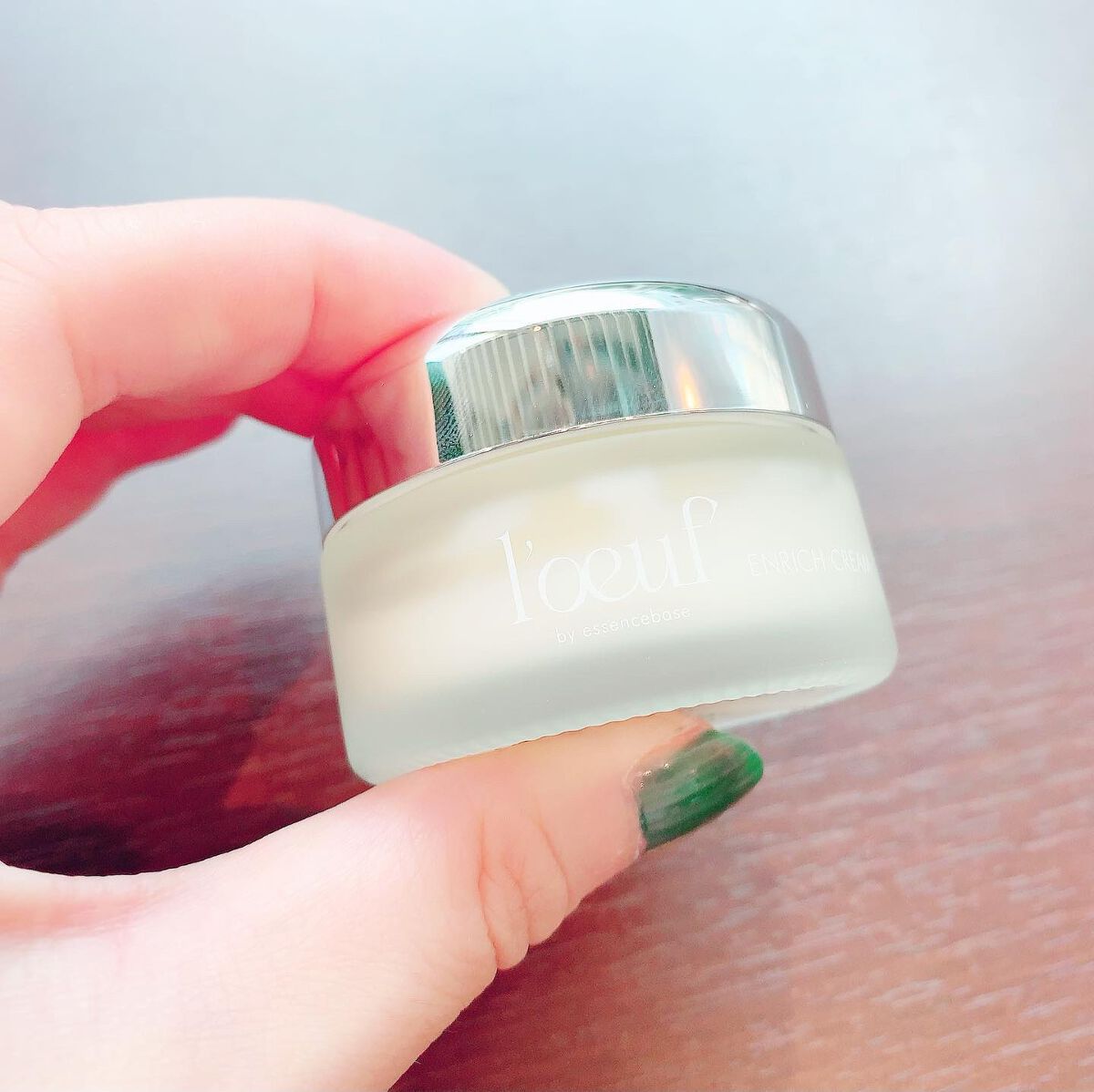 ルフ エンリッチクリーム/l'oeuf by essencebase/フェイスクリームを使ったクチコミ（2枚目）