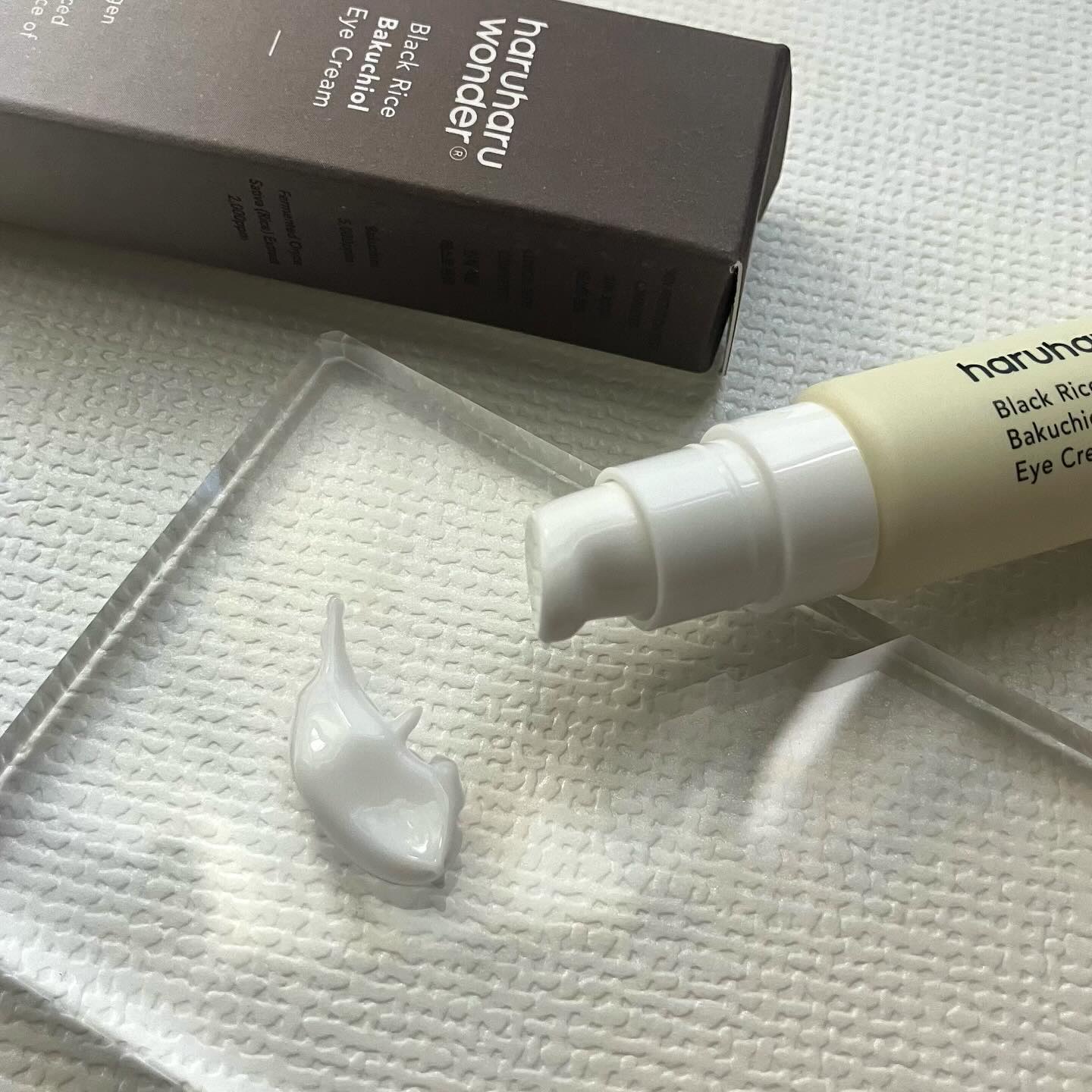 ブラックライスバクチオールアイクリーム/haruharu wonder/アイケア・アイクリームを使ったクチコミ（2枚目）