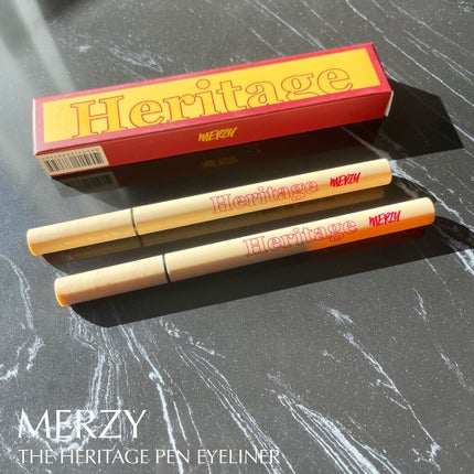THE HERITAGE PEN EYELINER/MERZY/リキッドアイライナーを使ったクチコミ(4枚目)
