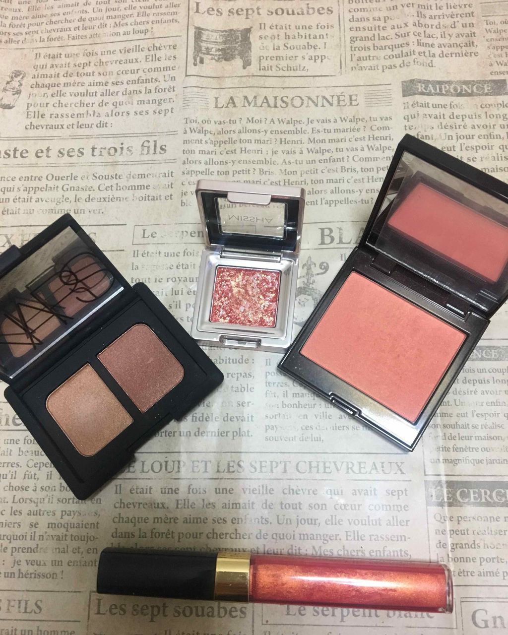 デュオアイシャドー/NARS/アイシャドウパレットを使ったクチコミ（1枚目）