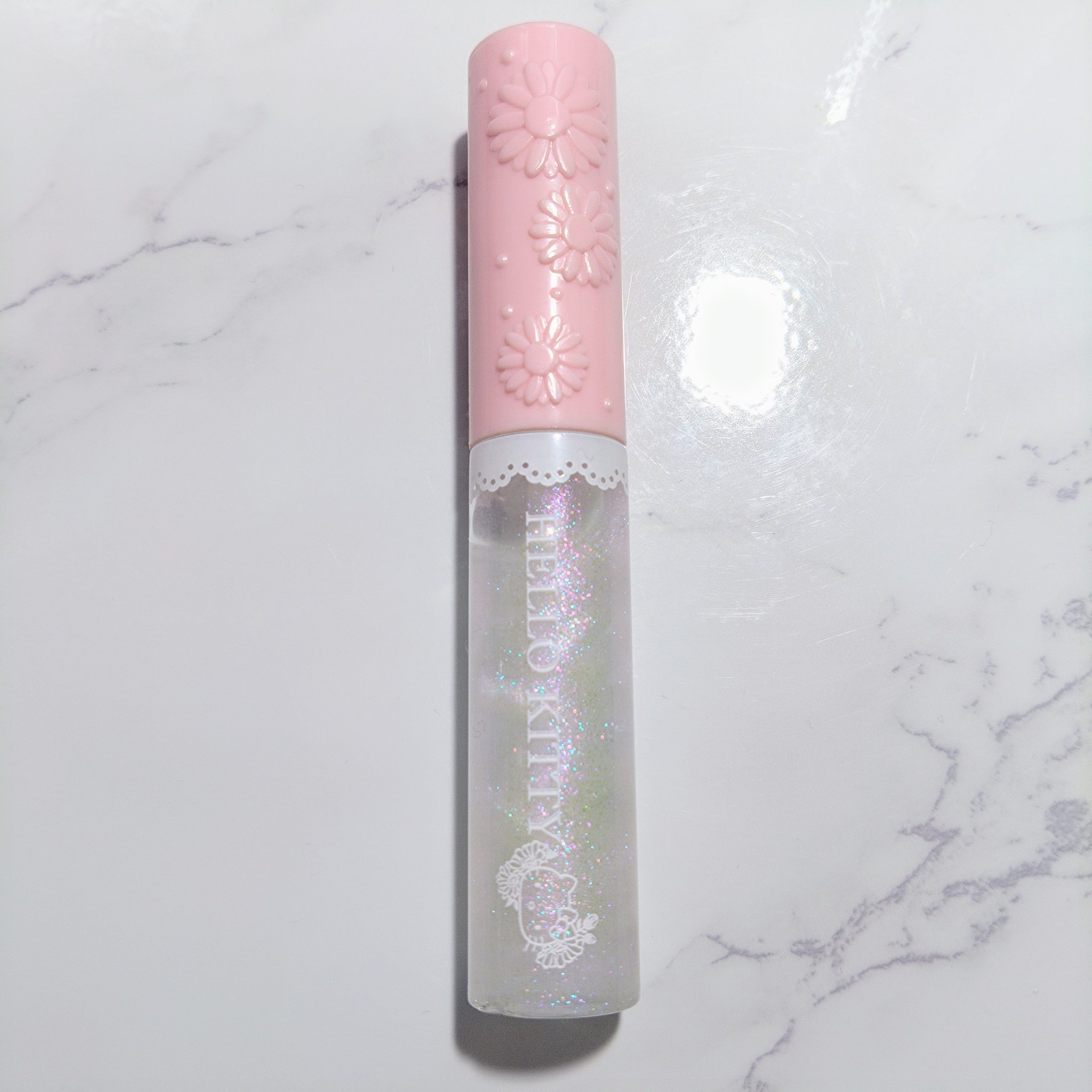 Blooming Kitty リップオイルB/DAISO/リップグロスを使ったクチコミ（2枚目）