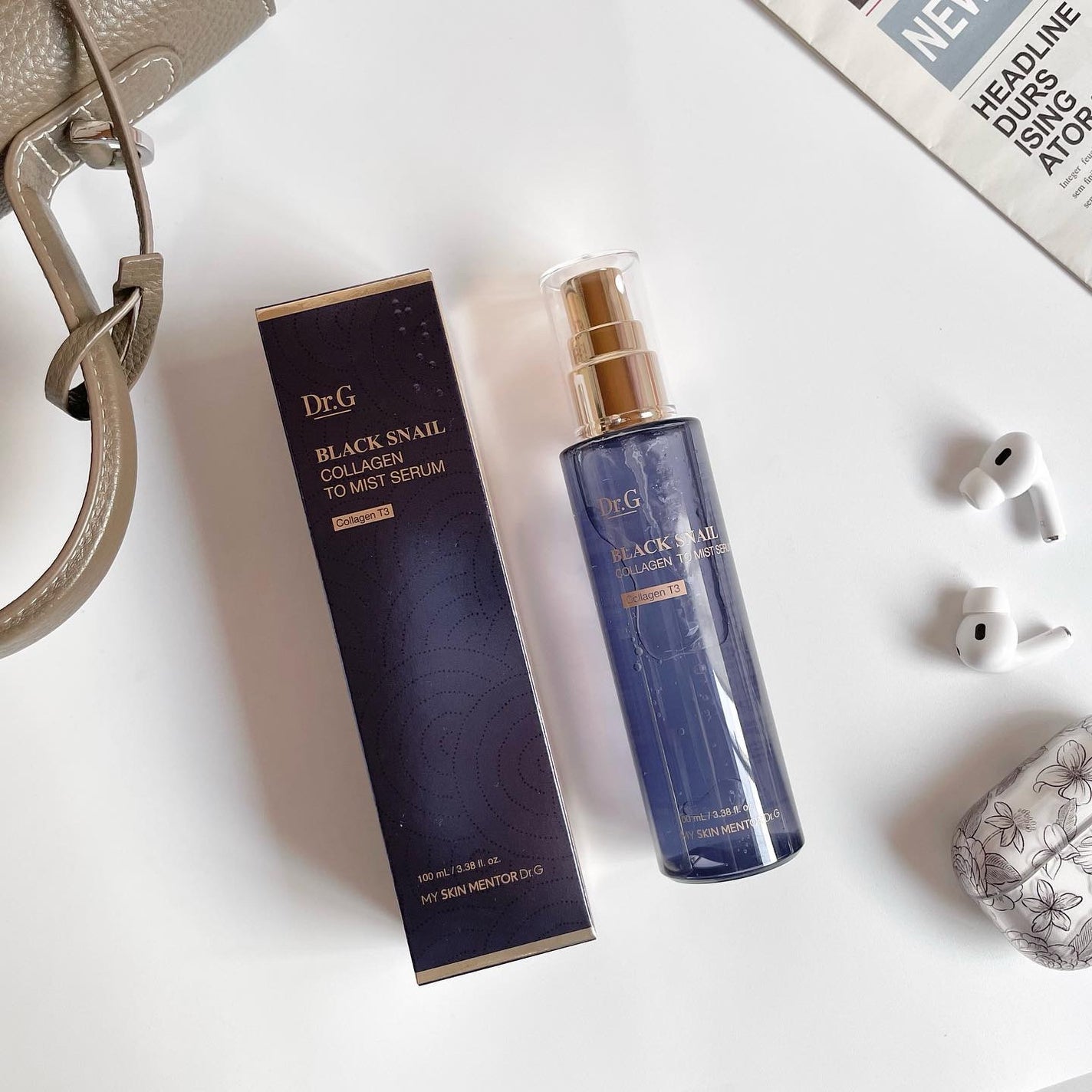 ドクタージー ブラックスネイル コラーゲンミスト/Dr.G/ミスト状化粧水を使ったクチコミ(6枚目)