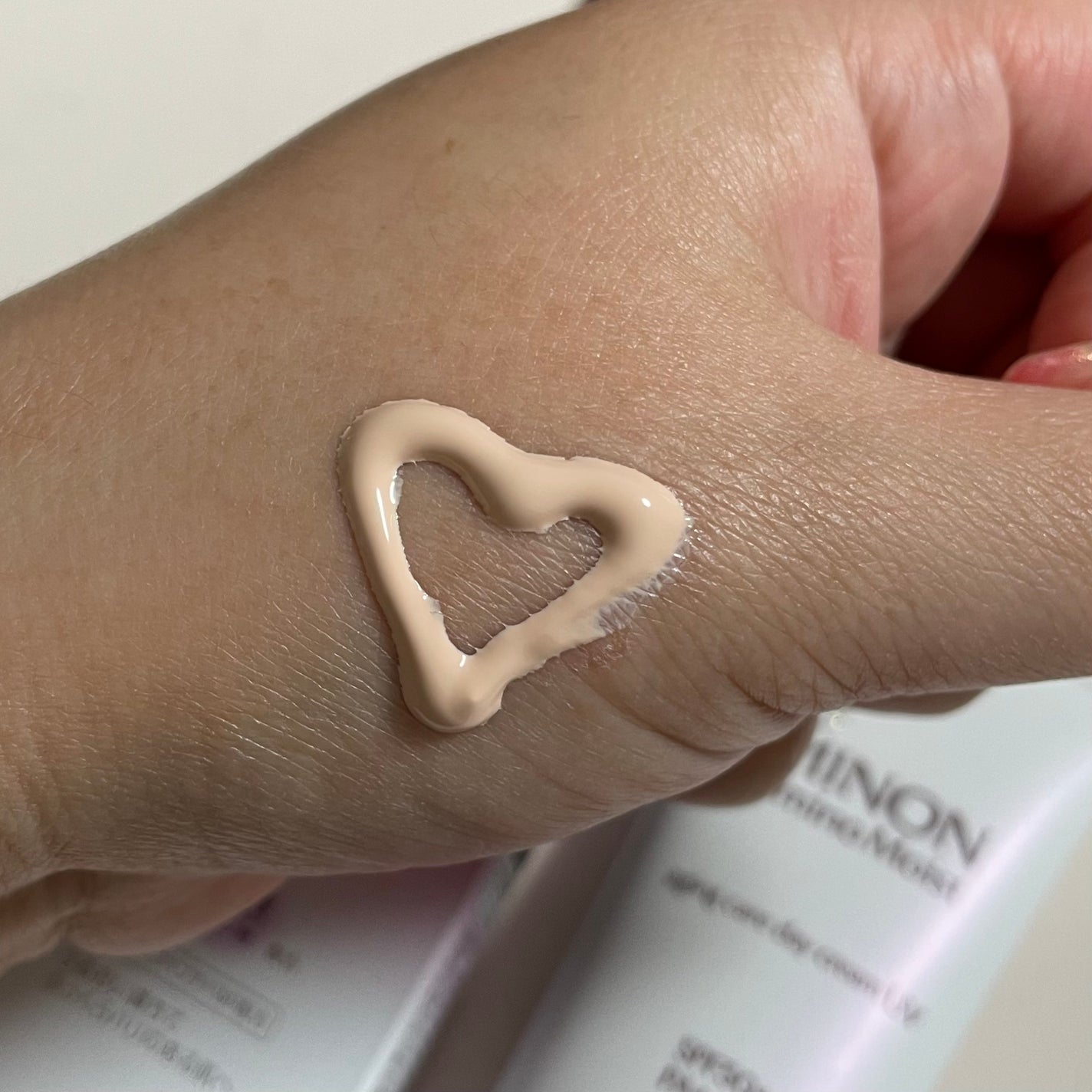 ミノン アミノモイスト エイジングケア デイクリームUV/ミノン/日焼け止めクリームを使ったクチコミ(2枚目)