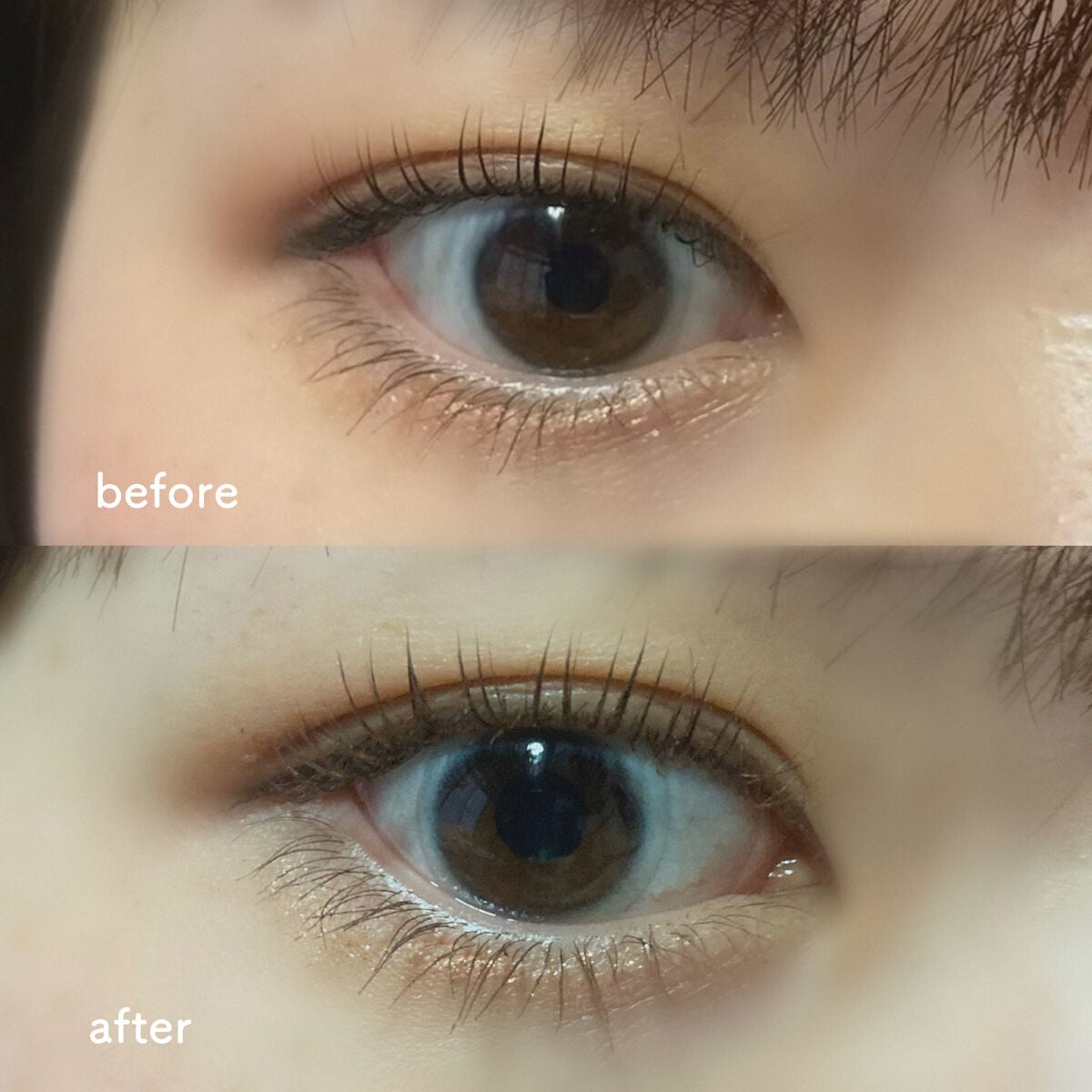 「塗るつけまつげ」自まつげ際立てタイプ/デジャヴュ/マスカラを使ったクチコミ(2枚目)
