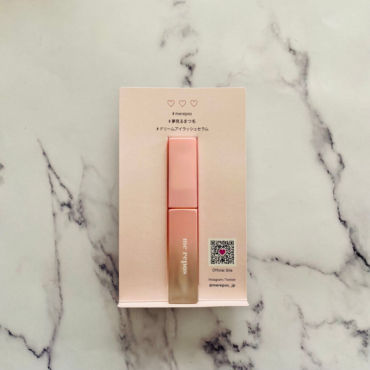 メルポス ドリームアイラッシュセラム/me repos/まつげ美容液を使ったクチコミ(3枚目)