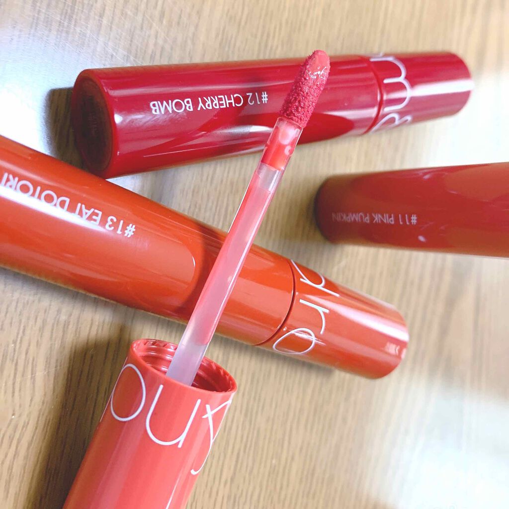 ジューシーラスティングティント/rom&nd/リップティントを使ったクチコミ(1枚目)